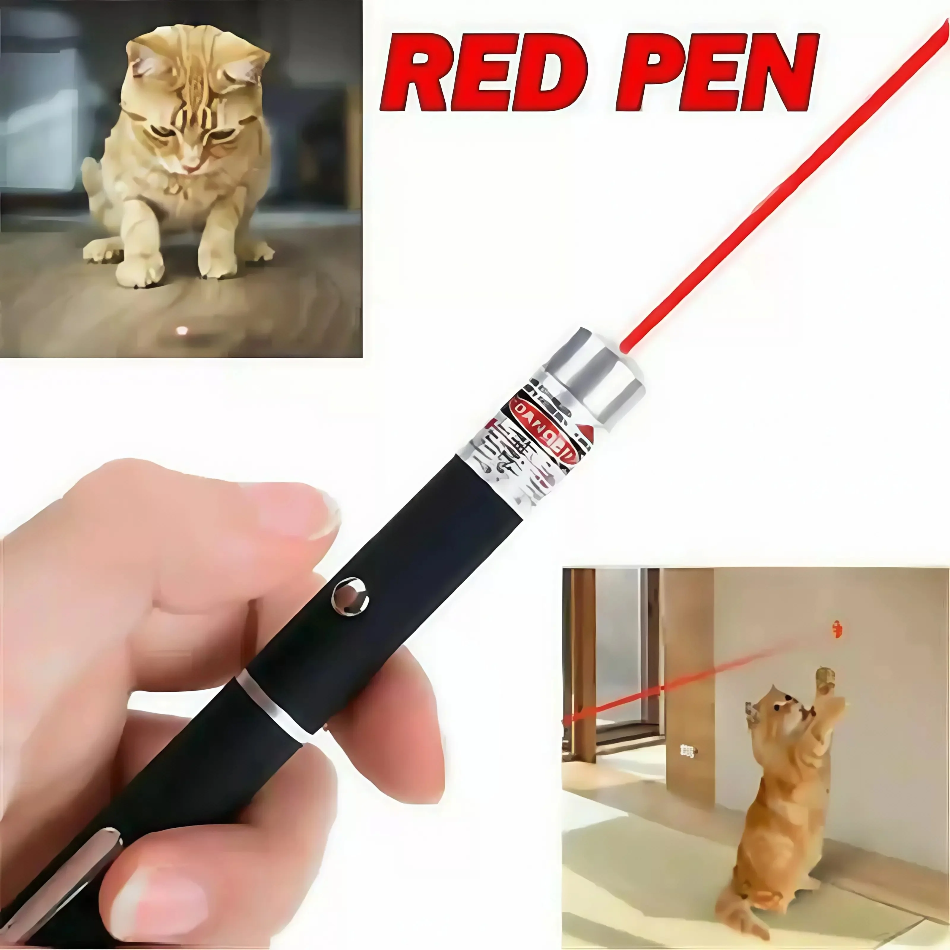 Laser Pointer Presenter - Red Laser Pointer Pen - Long