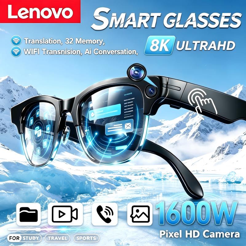 Smart Glasses Ar - Lenovo Wireless AI Smart Glasses Bluetooth