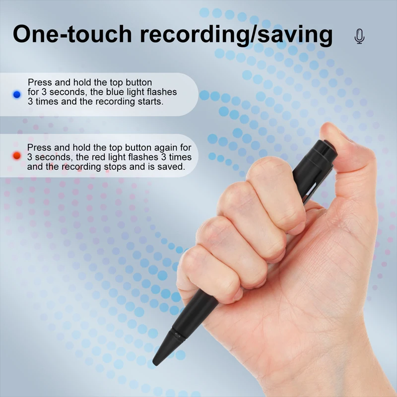 Portable One-Touch Recording P - đánh giá và giá Voice Recorder Pen