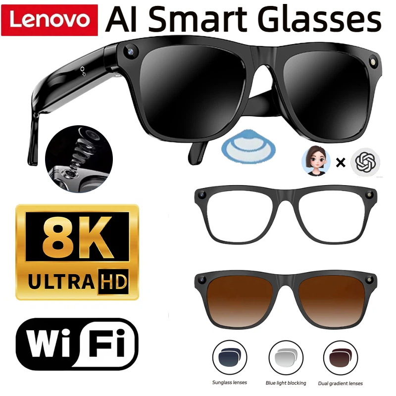 Lenovo 32G Memory 800W 4K Came - đánh giá và giá Smart Glasses Ar