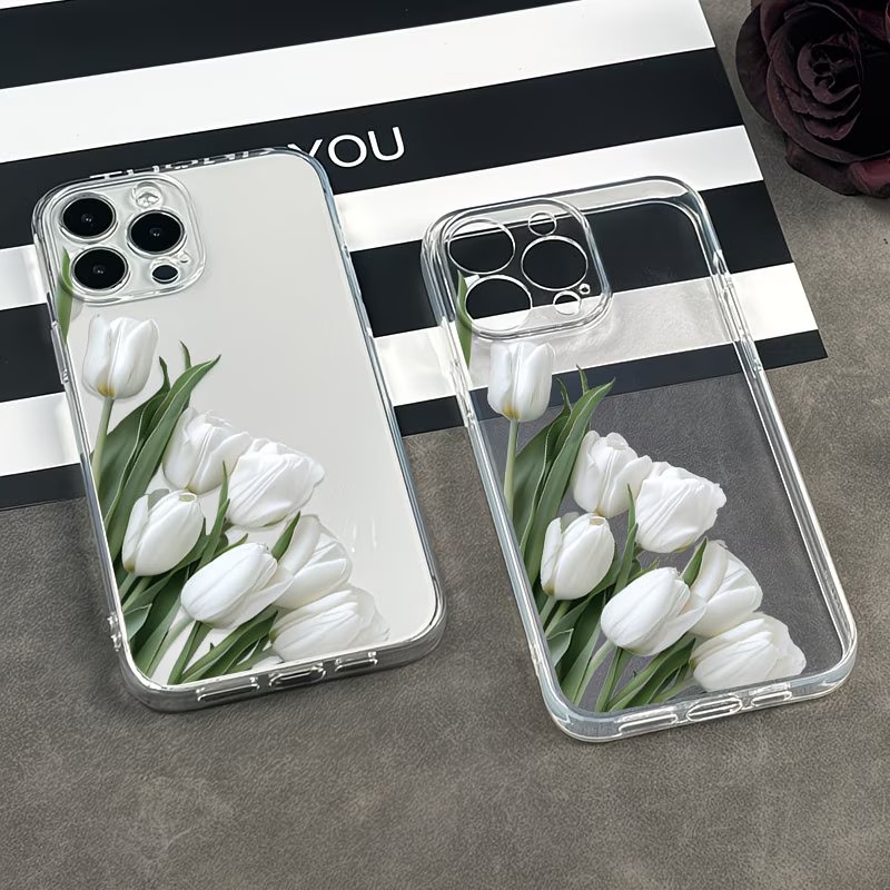Tulip Printed Phone Case Case  - đánh giá và giá Apple Iphone 16