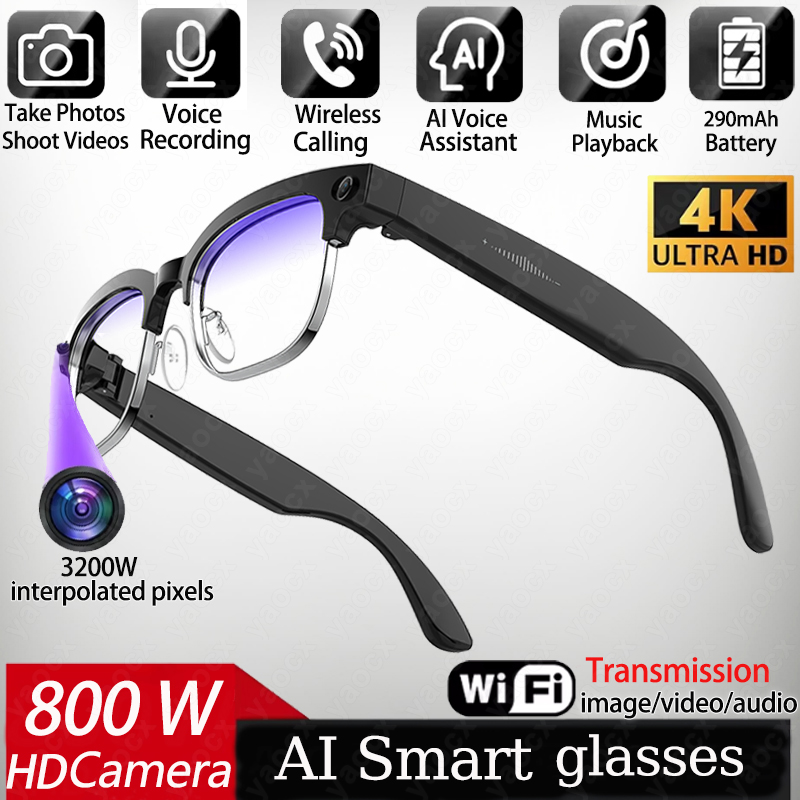 4K Smart AI Glasses 8MP Camera - đánh giá và giá Smart Glasses Ar