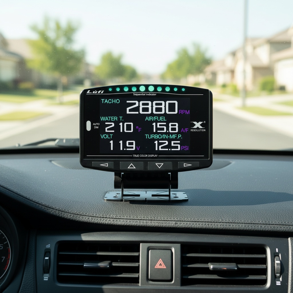 Lufi X1 OBD2 Digital Gauge Tur - đánh giá và giá Electronics Gadgets For Car