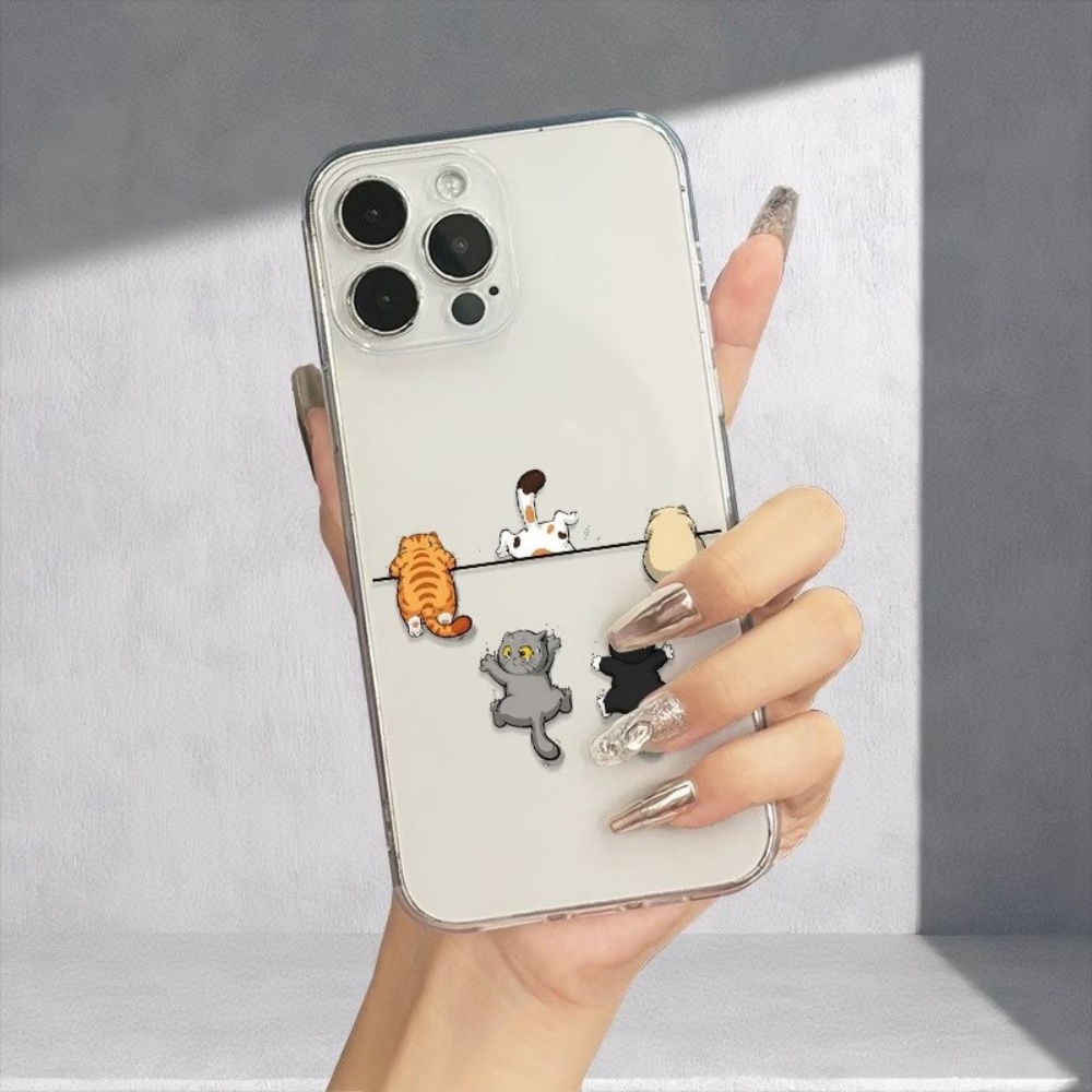 Five Cute Cat Pattern Phone Ca - đánh giá và giá Apple Iphone 16