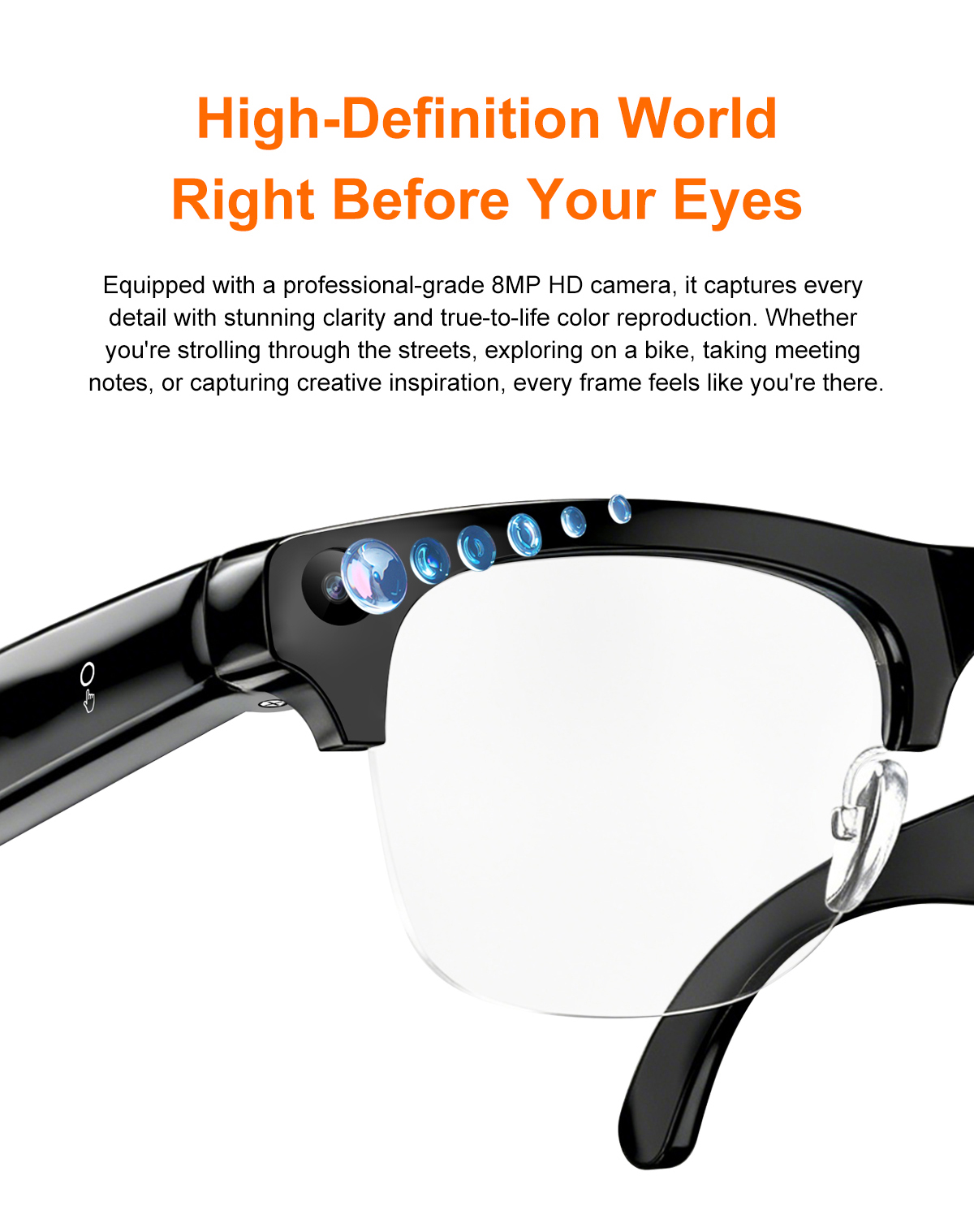 Lenovo Smart AI Glasses 800w H - đánh giá và giá Smart Glasses Ar