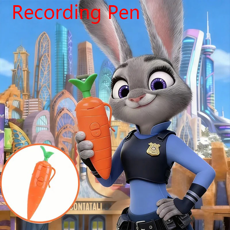 1-6pcs HOT Judy Carrot-Shaped  - đánh giá và giá Voice Recorder Pen