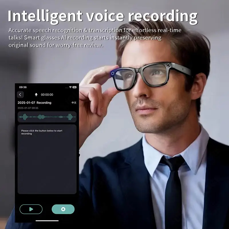AI Smart Glasses with 8MP Came - đánh giá và giá Smart Glasses Ar